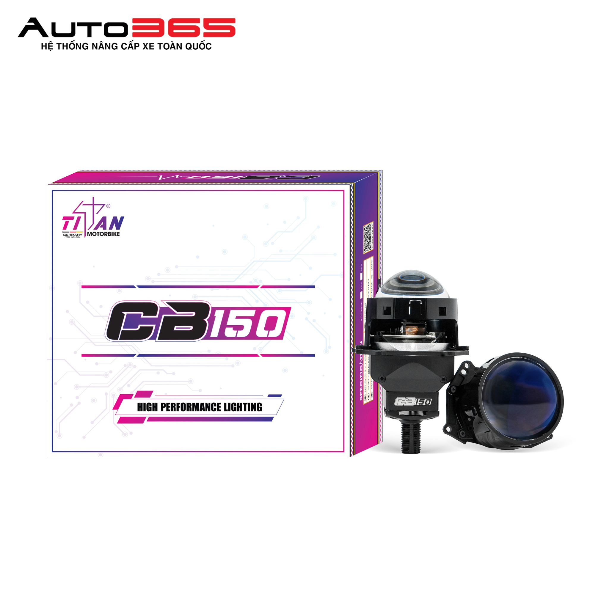 BI LED TITAN MOTO CB150 BI LED TITAN MOTO CB150