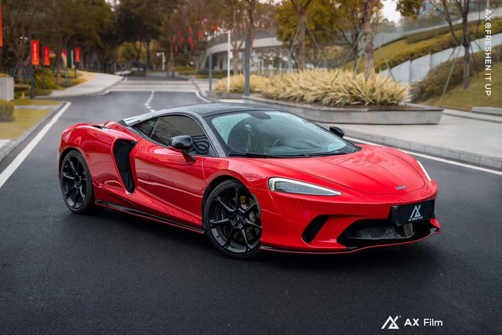 AX WRAP FILM CARMINE RED AX WRAP FILM CARMINE RED