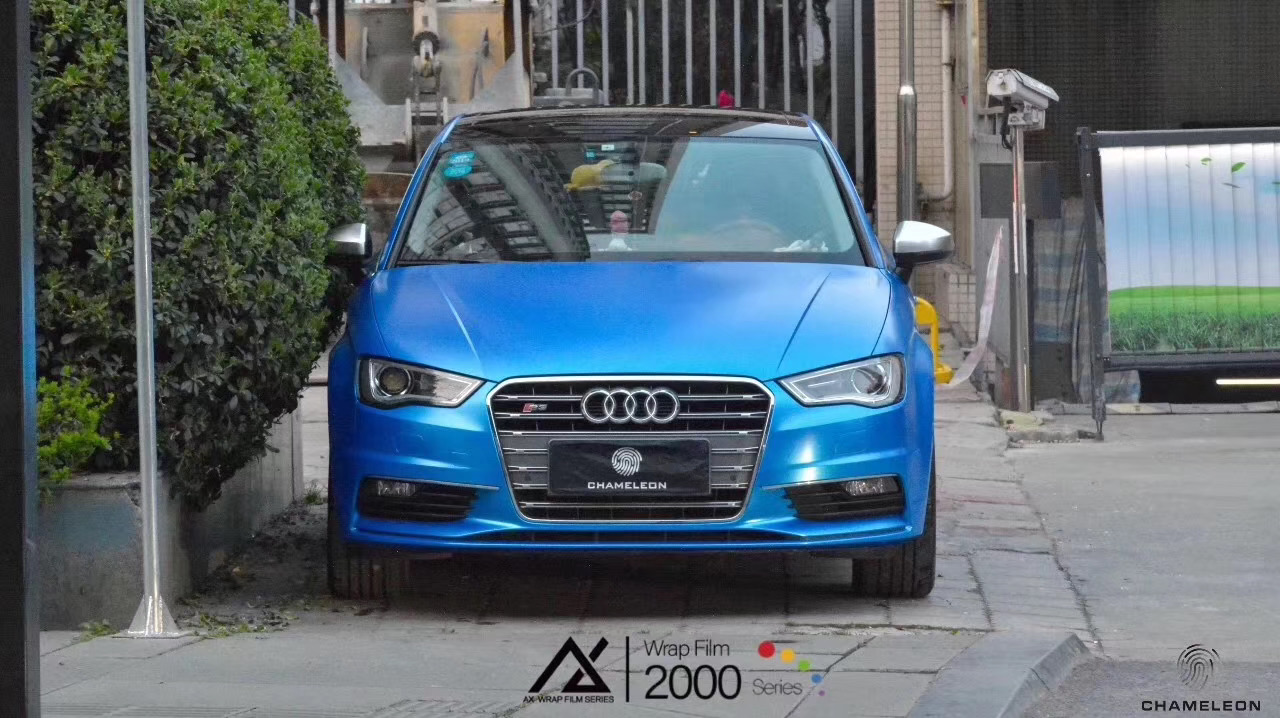 AX WRAP FILM PEARL METALLIC BLUE - MÀU XANH NGỌC TRAI