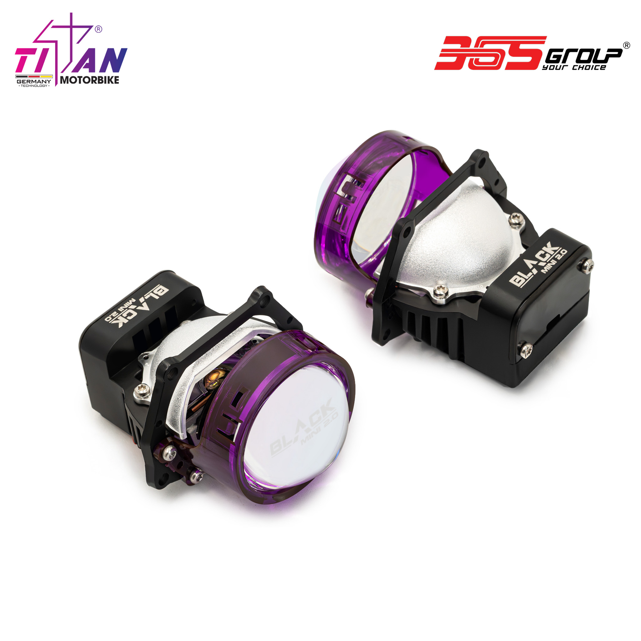 BI LED TITAN MOTO BLACK MINI 2.0 VERSION 2