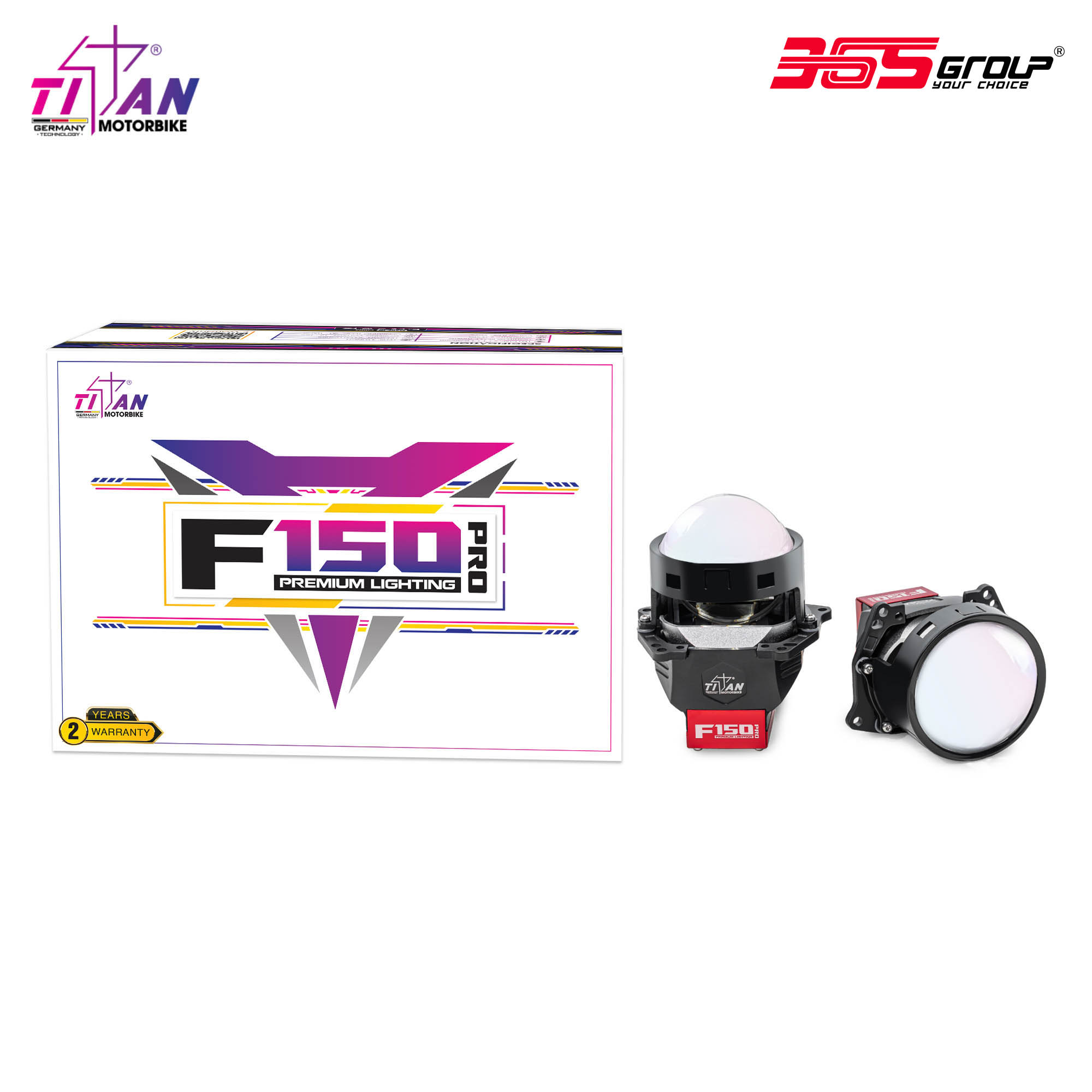 BI LED TITAN MOTO F150 PRO