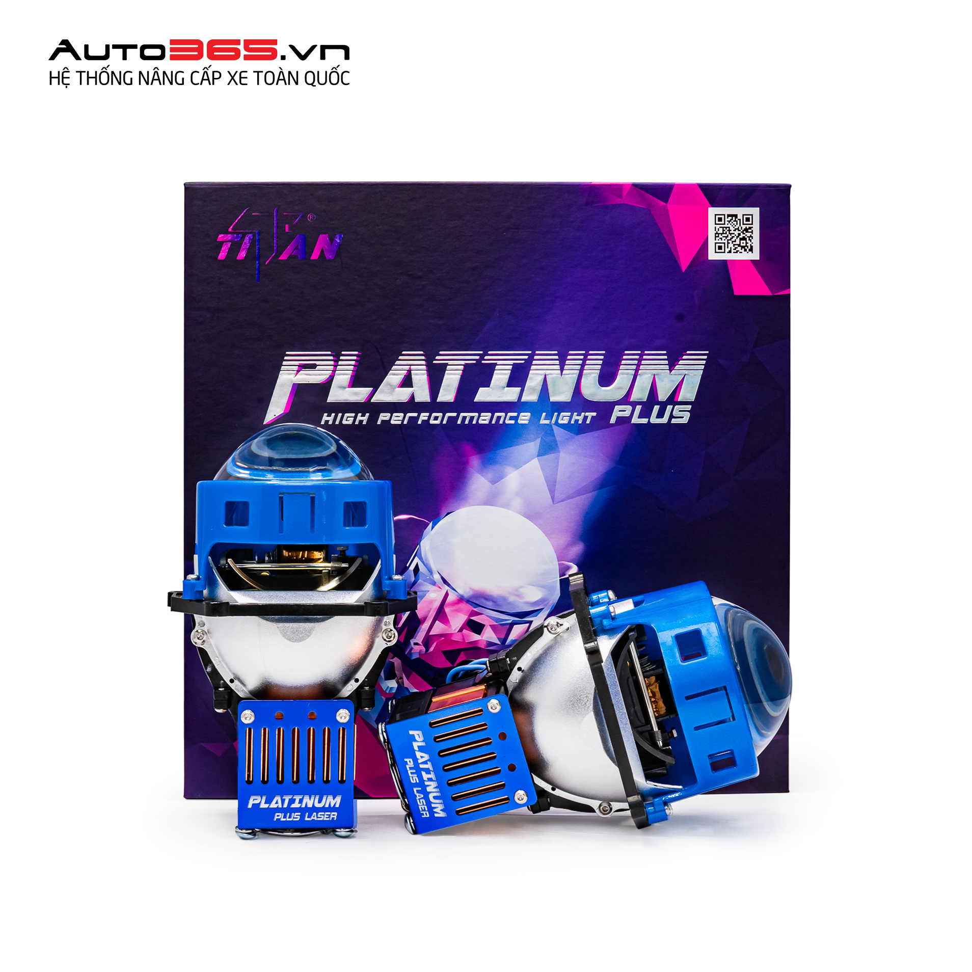BI LASER TITAN PLATINUM PLUS NHIỆT MÀU 5000K BI LASER TITAN PLATINUM PLUS NHIỆT MÀU 5000K